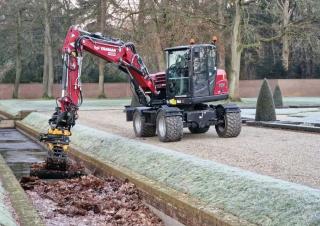 Escavatori gommati Yanmar B95W TPA 