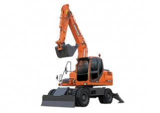 Escavatori gommati Doosan DX 140 W