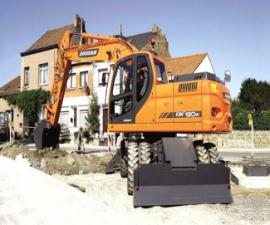 Escavatori gommati Doosan DX190W-3