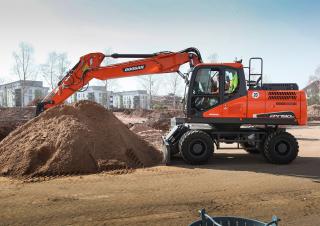 Escavatori gommati Doosan DX190W-3
