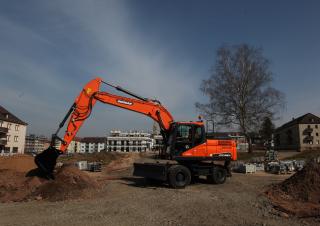 Escavatori gommati Doosan DX190W-3