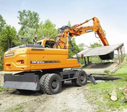Escavatori gommati Doosan DX210W