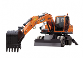 Escavatori gommati Doosan DX160W