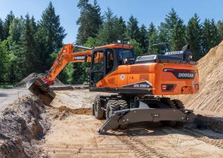 Escavatori gommati Doosan DX190W-7