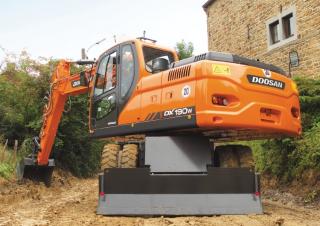 Escavatori gommati Doosan DX190W