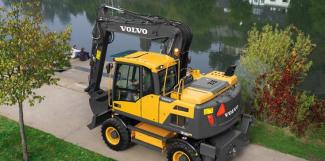 Escavatori gommati Volvo EW140D