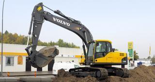 Escavatori gommati Volvo EW180C