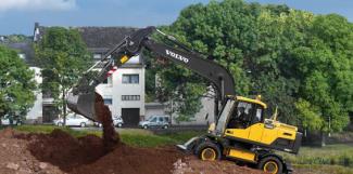 Escavatori gommati Volvo EW180D