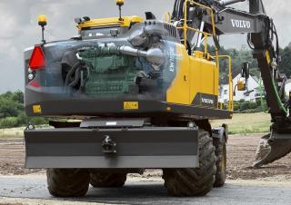 Escavatori gommati Volvo EW180E