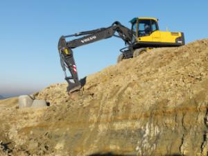 Escavatori gommati Volvo EW210C