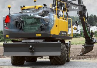Escavatori gommati Volvo EW160E