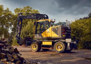 Escavatori gommati Volvo EWR170