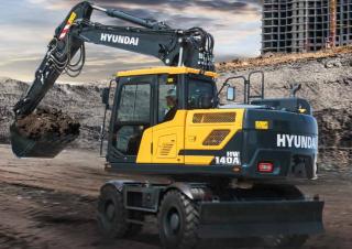 Escavatori gommati Hyundai HW140A