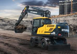 Escavatori gommati Hyundai HW140A L