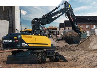 Escavatori gommati Hyundai HW210A