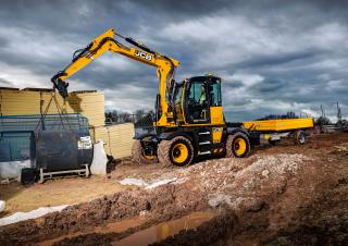 Escavatori gommati JCB Hydradig 110W