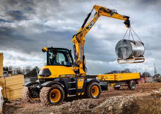 Escavatori gommati JCB Hydradig 110W