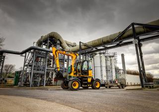 Escavatori gommati JCB Hydradig 110W