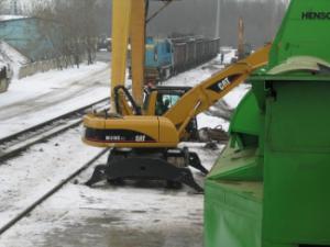 Escavatori gommati Caterpillar M 318 C MH