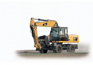 Escavatori gommati Caterpillar M322D Mono