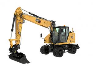 Escavatori gommati Caterpillar M317