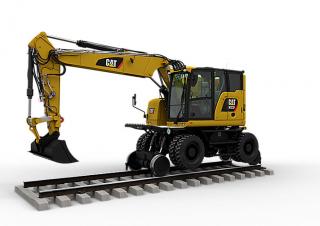 Escavatori gommati Caterpillar M323F