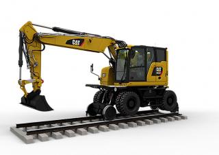 Escavatori gommati Caterpillar M323F 