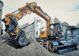 Escavatori gommati Hydrema MX 18