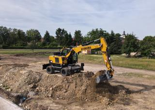 Escavatori gommati Hydrema MX 20 G