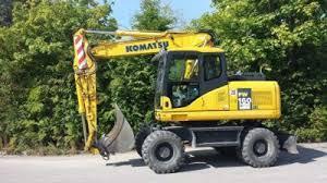 Escavatori gommati Komatsu PW160-7E0