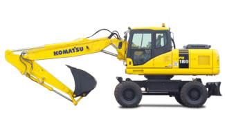 Escavatori gommati Komatsu PW180-7E0