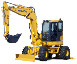 Escavatori gommati Komatsu PW98MR-8