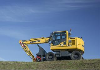 Escavatori gommati Komatsu PW148-10