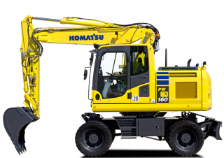 Escavatori gommati Komatsu PW160-10 
