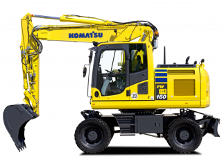 Escavatori gommati Komatsu PW160-10