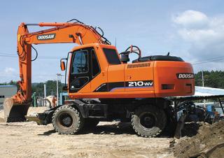 Escavatori gommati Doosan Solar 210 W-V