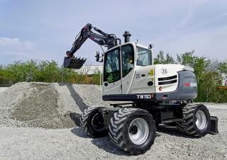 Escavatori gommati Schaeff TW 110