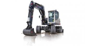 Escavatori gommati Terex TW 85