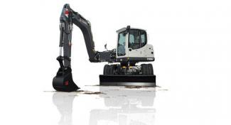 Escavatori gommati Terex TW 85