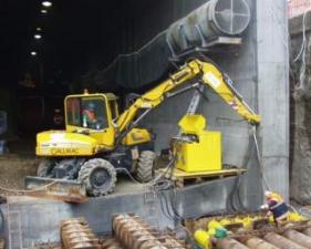 Escavatori gommati Gallmac WMW 150