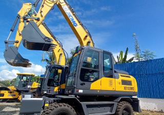 Escavatori gommati XCMG XE155WD