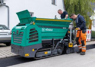 Finitrici stradali cingolate Vögele MINI 500