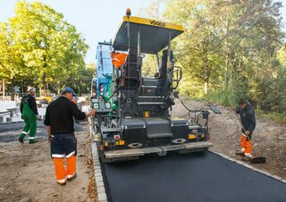 Finitrici stradali cingolate Vögele Super 1000i