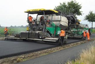 Finitrici stradali cingolate Vögele Super 2100-2