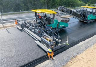 Finitrici stradali cingolate Vögele Super 2100-5i