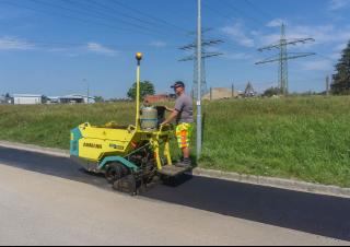 Finitrici stradali gommate Ammann AFW 150-2