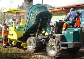 Finitrici stradali gommate Ammann AFW 270 E/G
