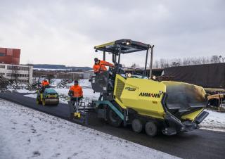 Finitrici stradali gommate Ammann AFW 400-3