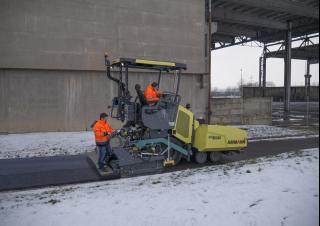 Finitrici stradali gommate Ammann AFW 400-3