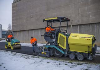 Finitrici stradali gommate Ammann AFW 400-3